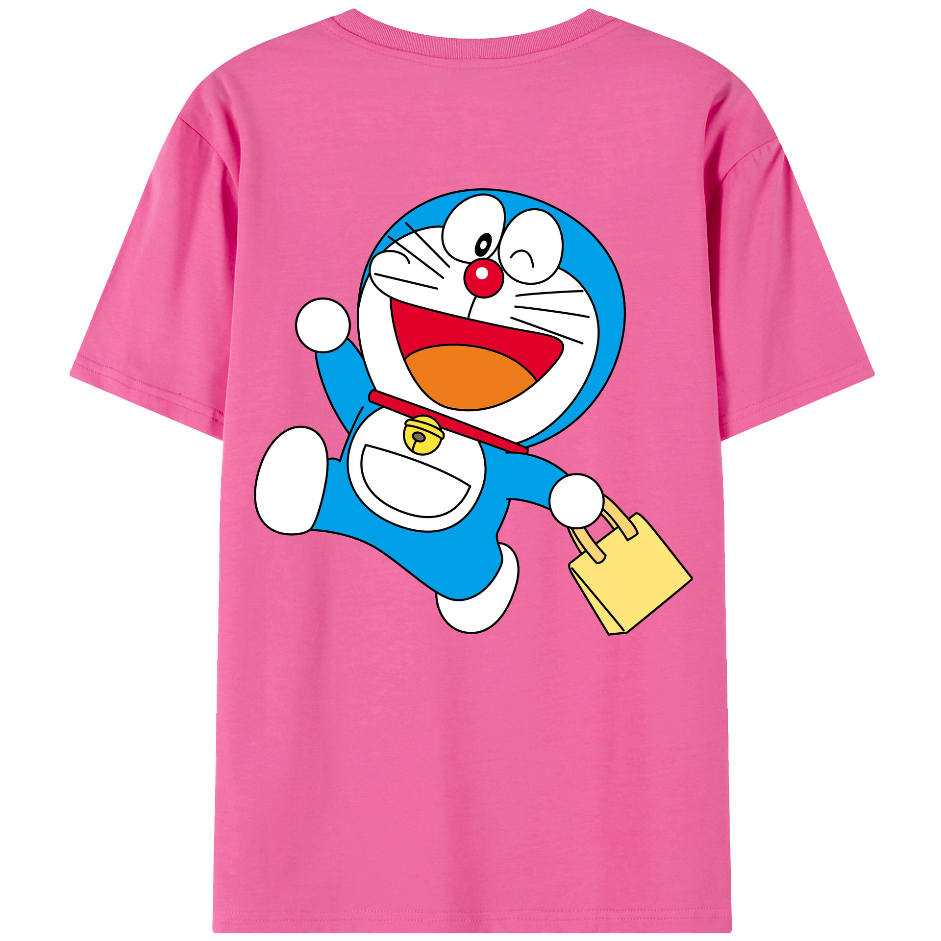 （画像用） ドラえもん Doraemon レディース半袖Tシャツ(バックプリント)